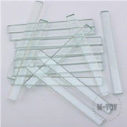 Clear glass 10X98mm