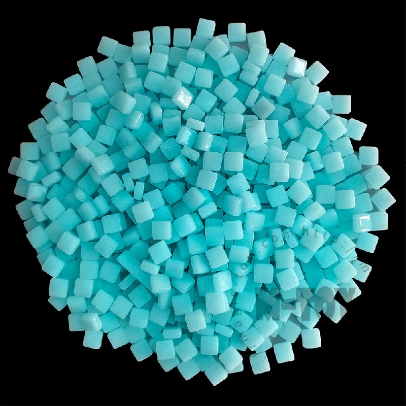 Glossy Luminous Mini Square Glass Mosaic YG-8SS001