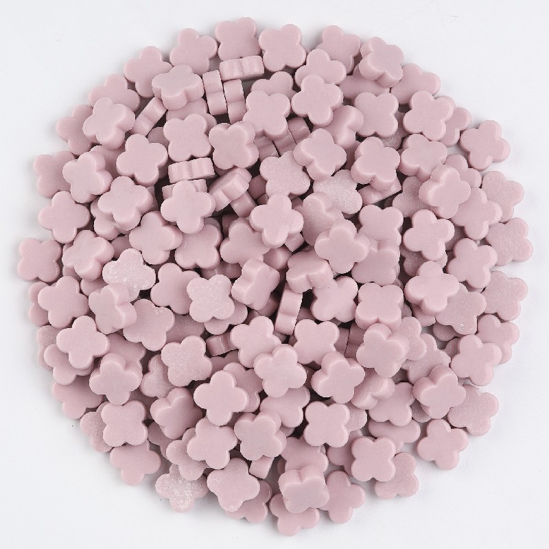 Pink Flower Glass Mosaic SMHG68