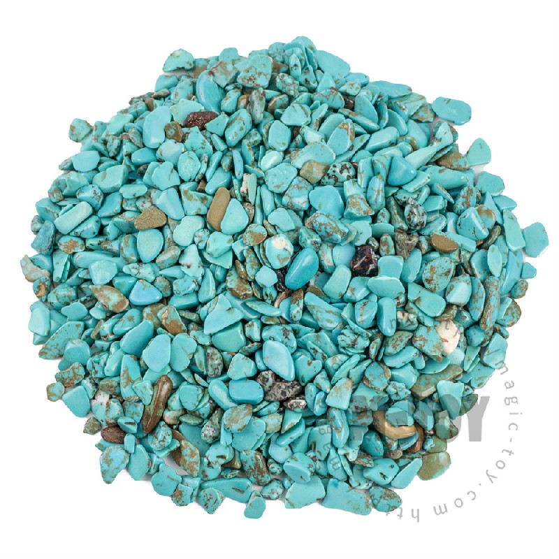 Turquoise Dyed Gemstone Jade-601（3-5mm）