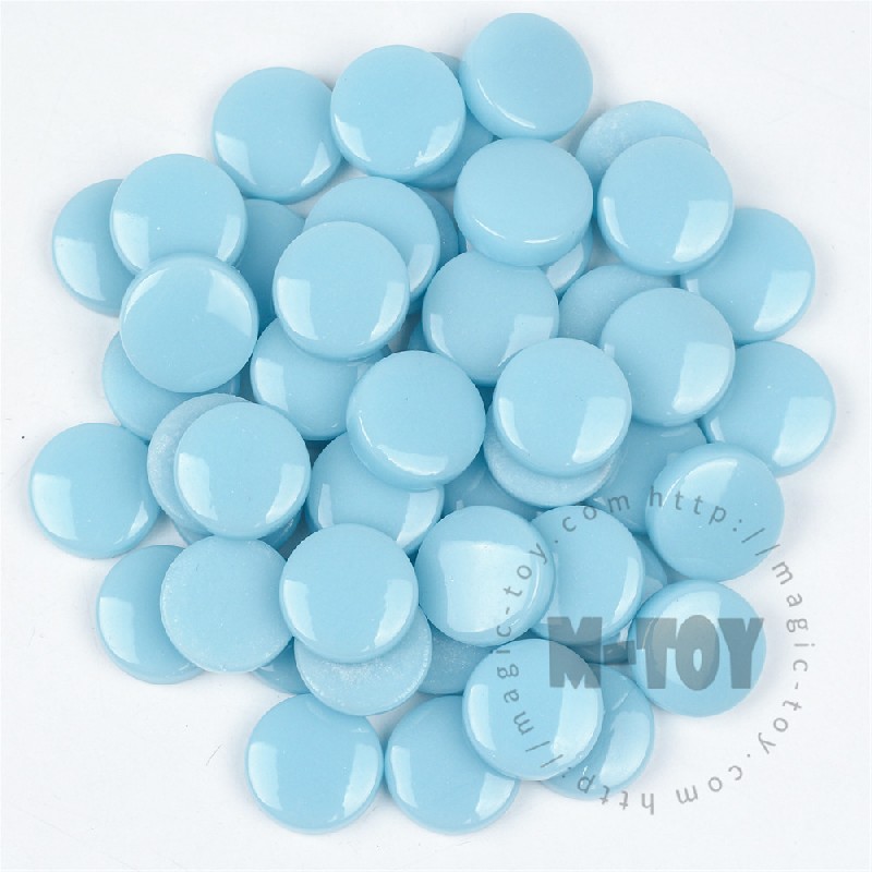 Blue Round Glass Mosaic 20SR08