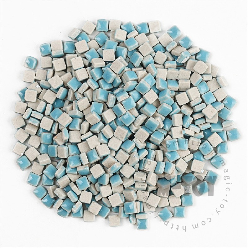 Blue Mini Square Ceramic Mosaic 5-H172