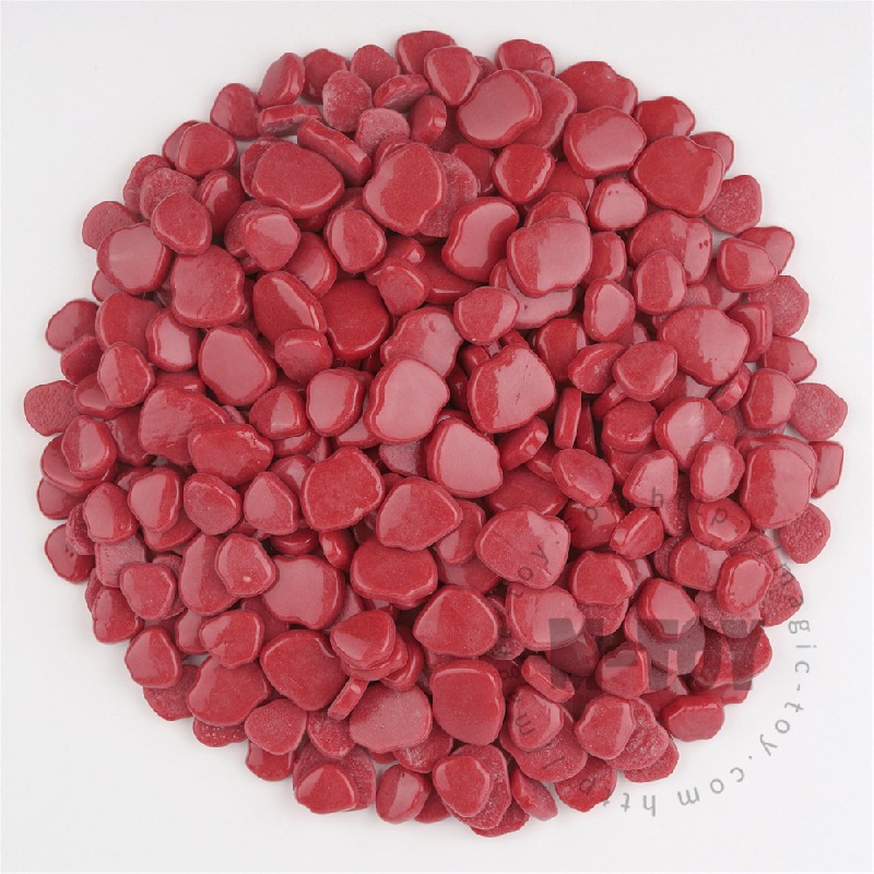 Red Blossom Petals Glass Mosaic SMAG16