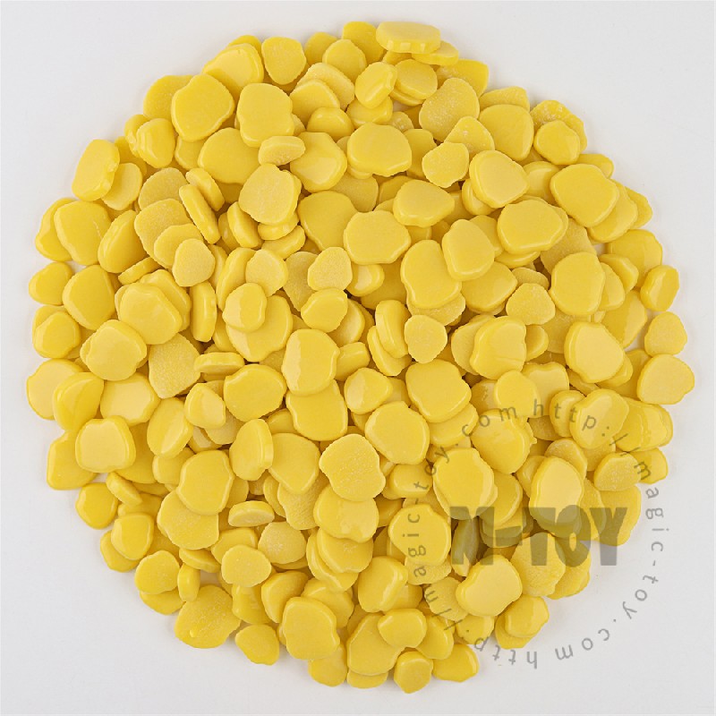 Yellow Blossom Petals Glass Mosaic SMAG50