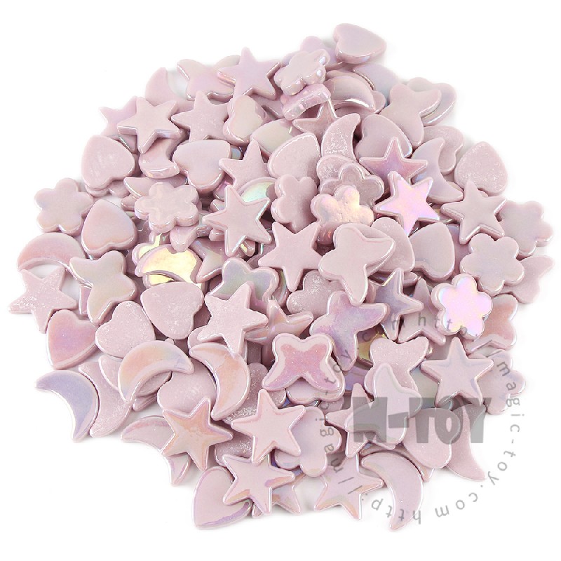 Iridescent Purple Charms Glass Mosaic MU-SSL68