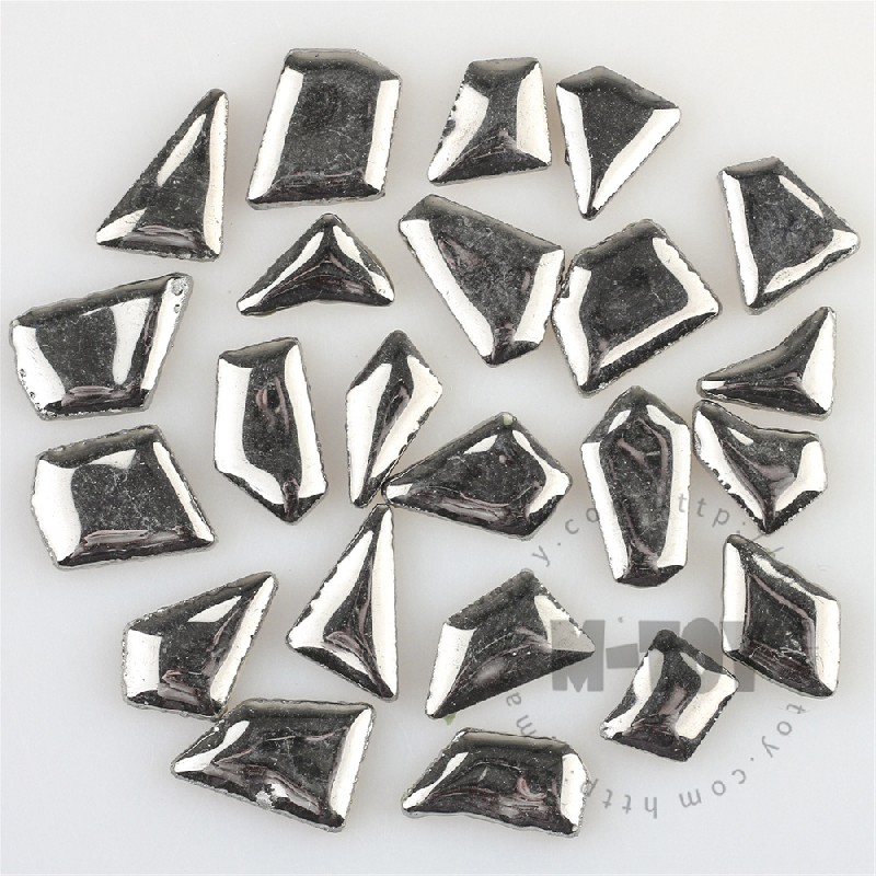 Silver Irregular Ceramic Mosaic IR-H02