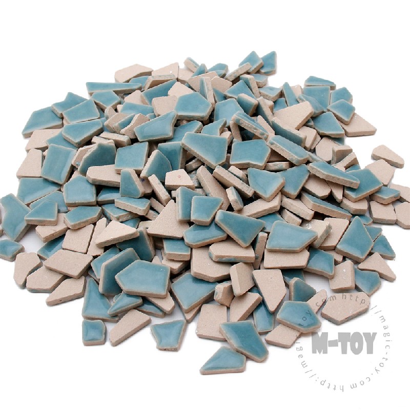 Blue Irregular Ceramic Mosaic IR-H16