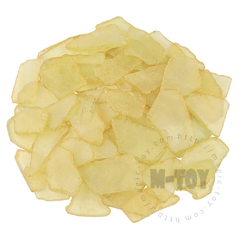 Yellow Color Irregular Sea Glass CD-HR902-M