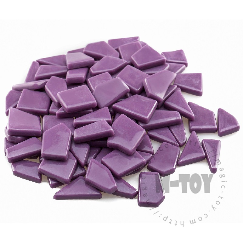 Dark Purple Irregular Shape Glass Mosaic IR-SS64