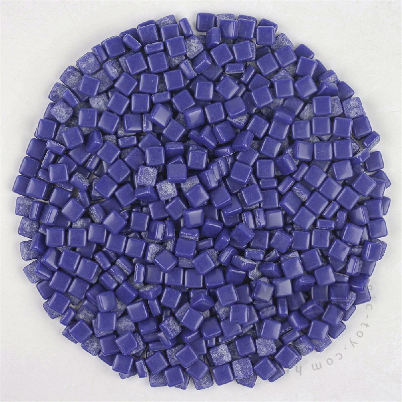 Cobalt Blue Mini Square Glass Mosaic 8SS05