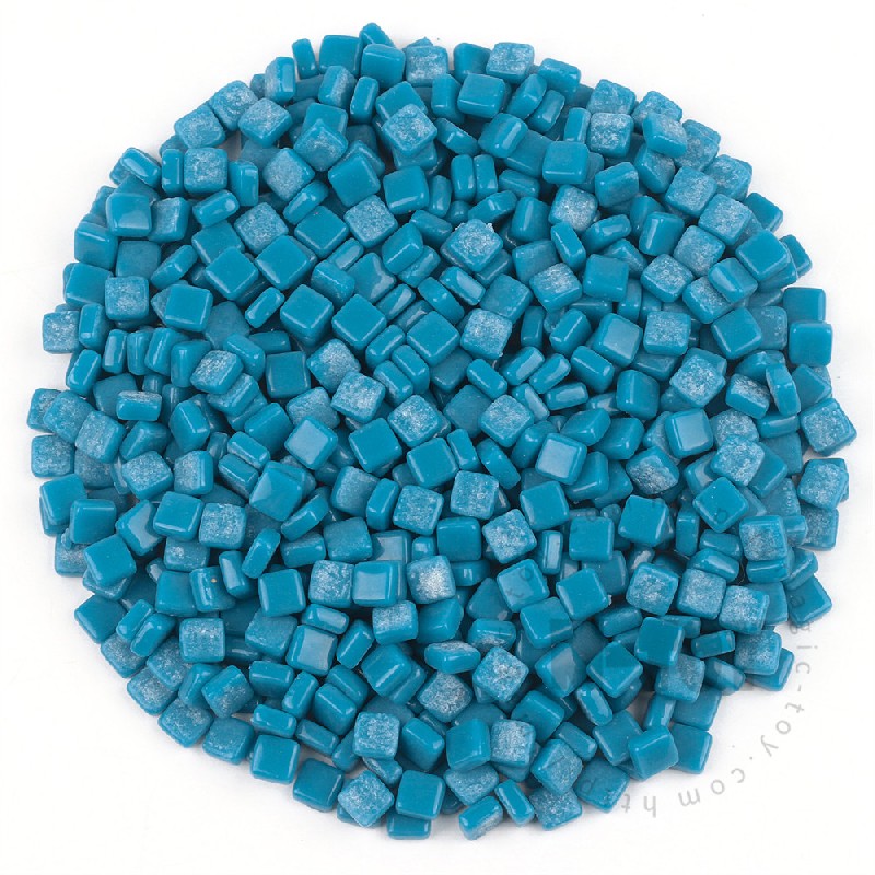 Blue Mini Square Glass Mosaic 8SS07