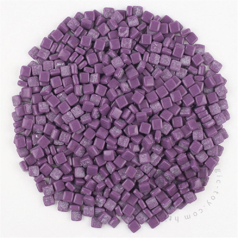 Dark Purple Mini Square Glass Mosaic 8SS64