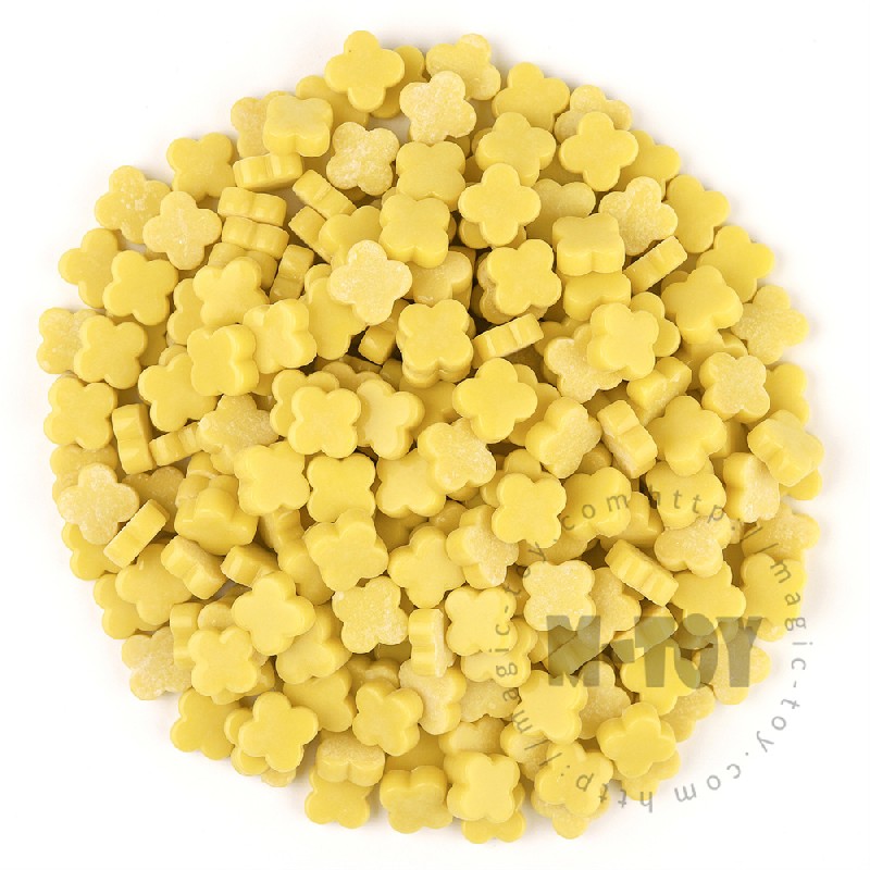 Yellow Flower Glass Mosaic SMHG50