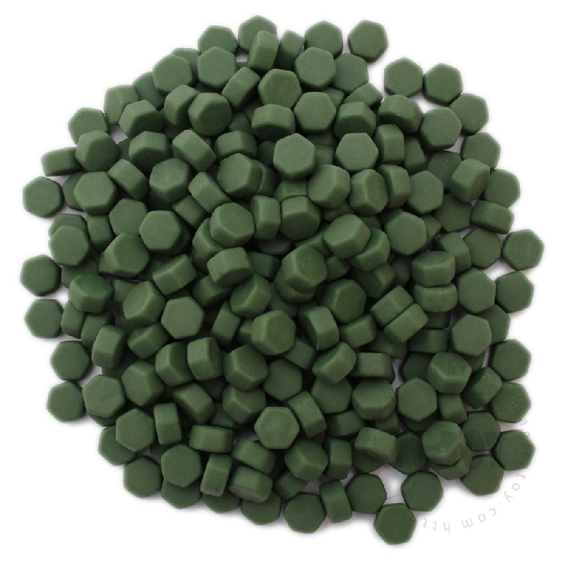 Green Hexagon  Glass Mosaic 10SHM44