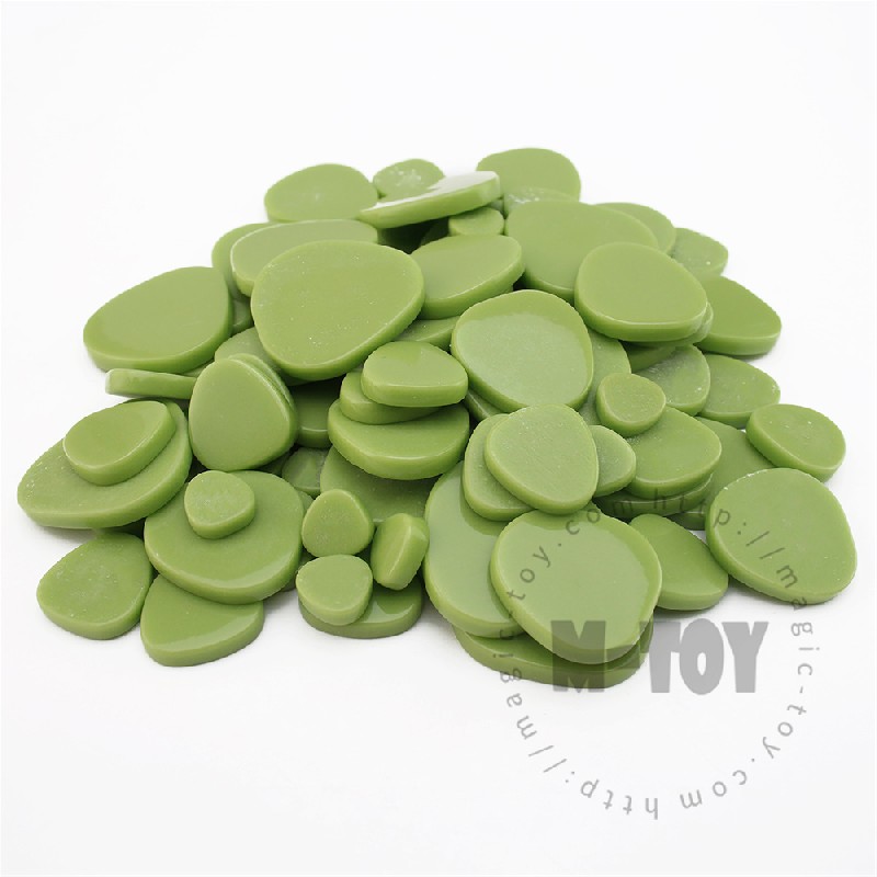 Green Pebbles Glass Mosaic PESS47