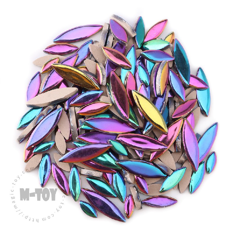 Iridescent Petal Shape Ceramic Mosaic CYE03