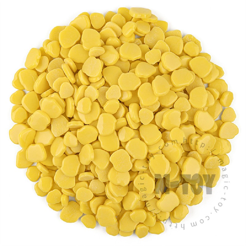 Yellow Blossom Petals Glass Mosaic SMAG50