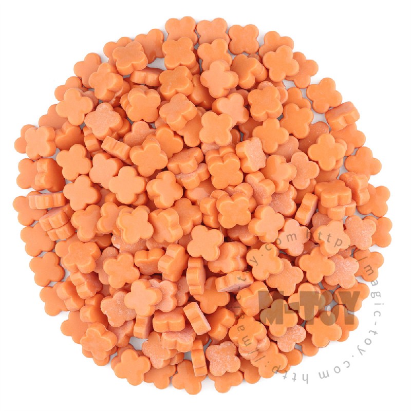 Orange Flower Glass Mosaic SMHG18