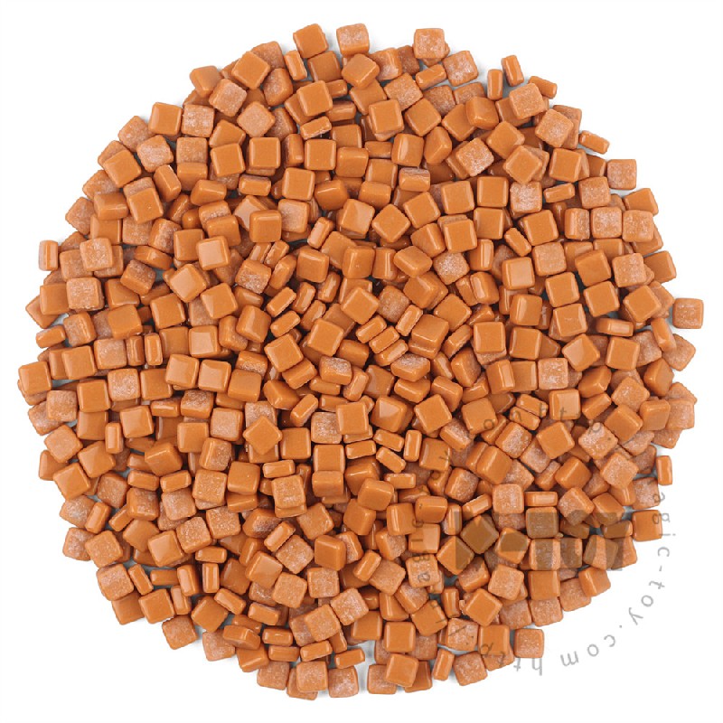 Brown Mini Square Glass Mosaic 8SS32