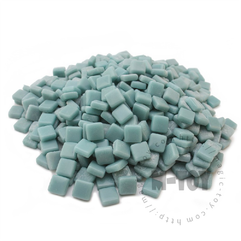 Turquoise Mini Square Glass Mosaic 10SS53