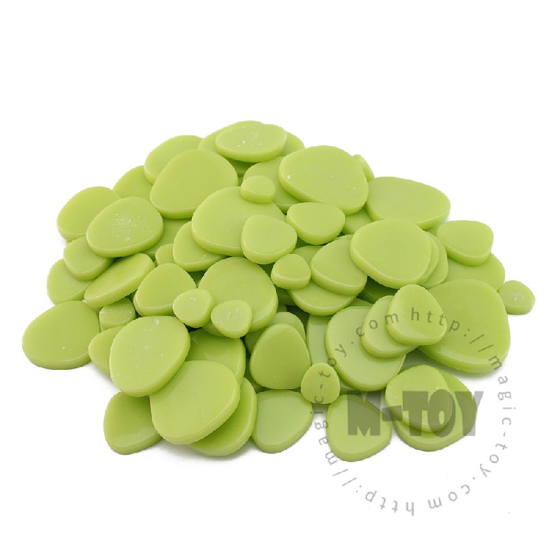 Green Pebbles Glass Mosaic PE-SS48