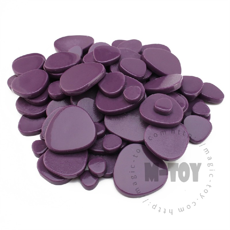 Purple Pebbles Glass Mosaic PE-SS64