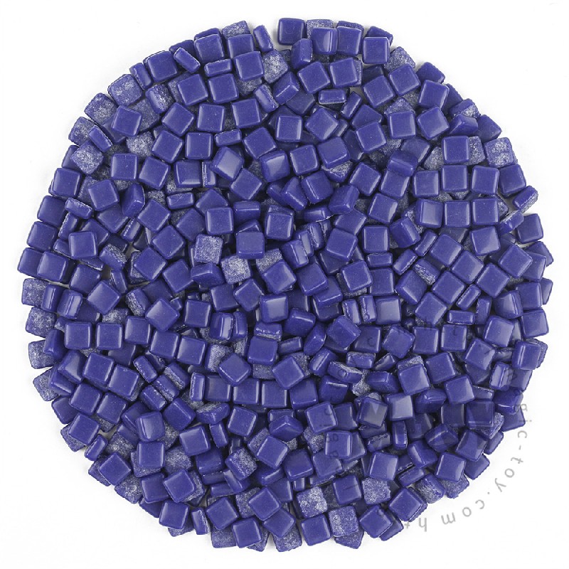 Cobalt Blue Mini Square Glass Mosaic 8SS05