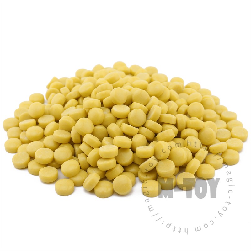 Yellow Round Glass Mosaic SR50