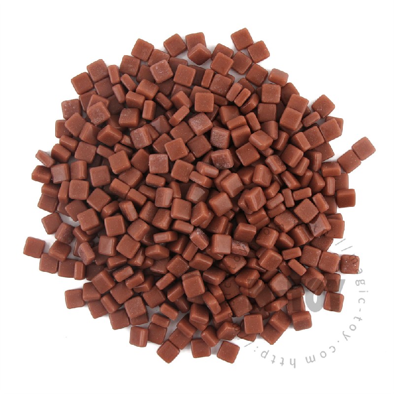 Brown Mini Square Glass Mosaic 8SS34