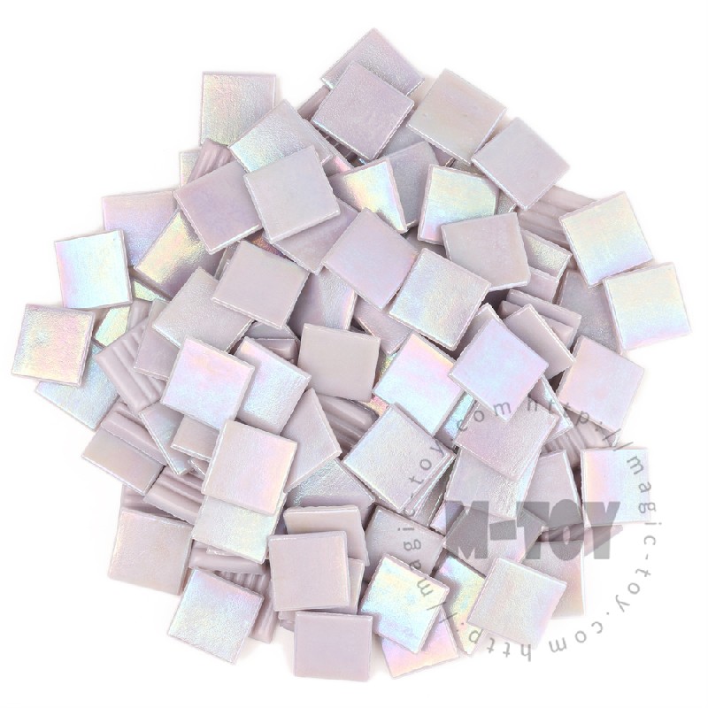 Iridescent Purple Square Hot-melting Glass Mosaic PSI501