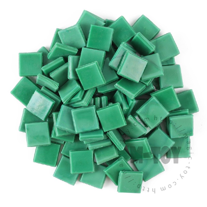 Green Square Ice Jade Hot-melting Glass Mosaic WSG626