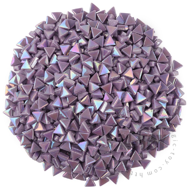 Purple Mini Triangle Glass Mosaic 10SJI62