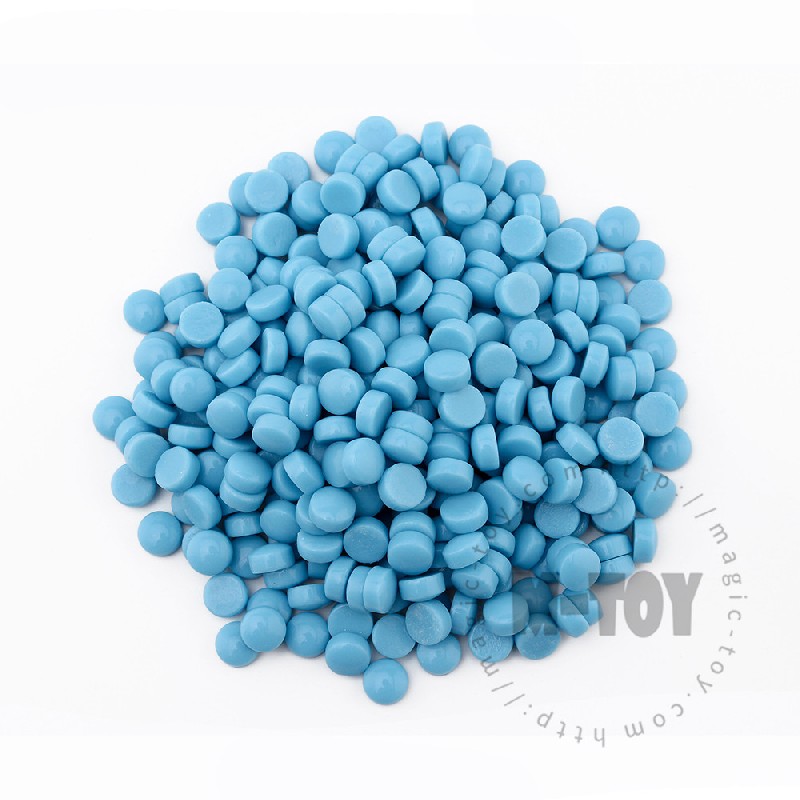 Sky Blue Round Glass Mosaic SR08