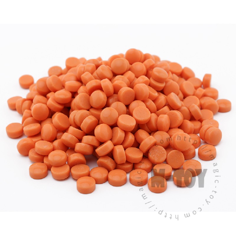 Orange Round Glass Mosaic SR18