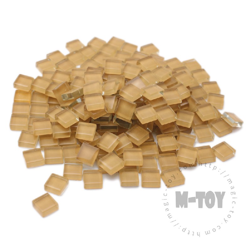 Beige Square Crystal Glass Mosaic 10-CC302