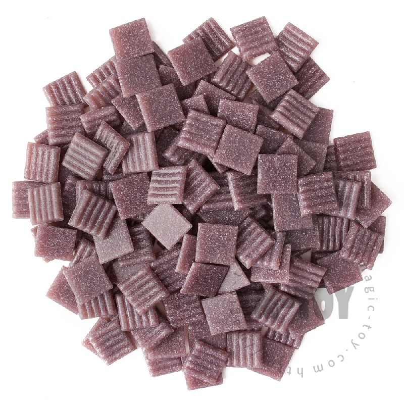 Purple Square Vitreous Hot-melting Glass Mosaic 20ASM501