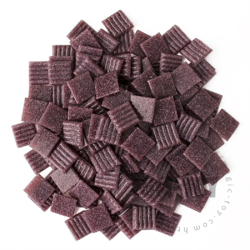 Purple Square Vitreous Hot-melting Glass Mosaic 20ASM503