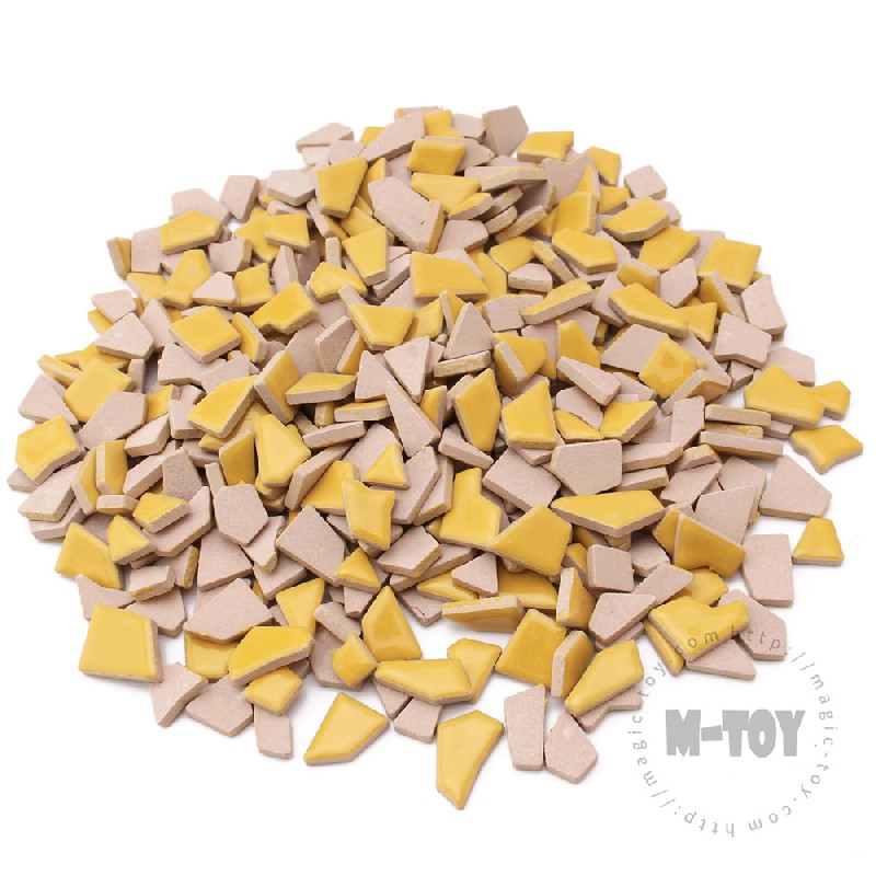 Yellow Irregular Ceramic Mosaic IR-H71