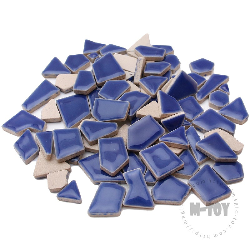 Blue Irregular Ceramic Mosaic IR-H191