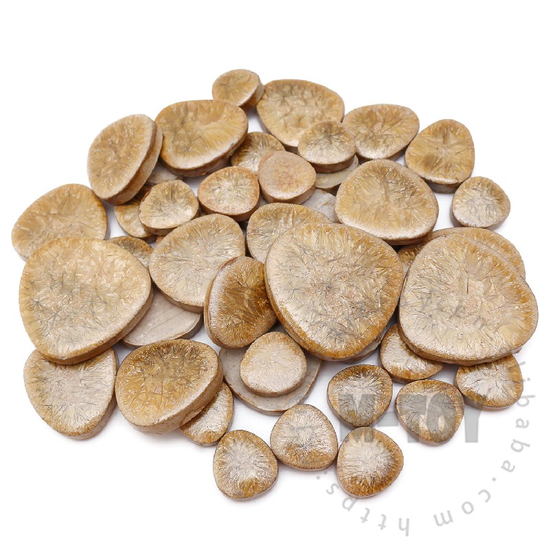 Brown Pebble Shape Ceramic Mosaic CDB905