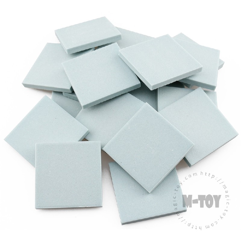 Blue Square Chunky Ceramic Mosaic 48TSM709