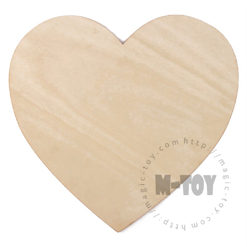 MDF Heart Shape Base 180mm-MDF04001