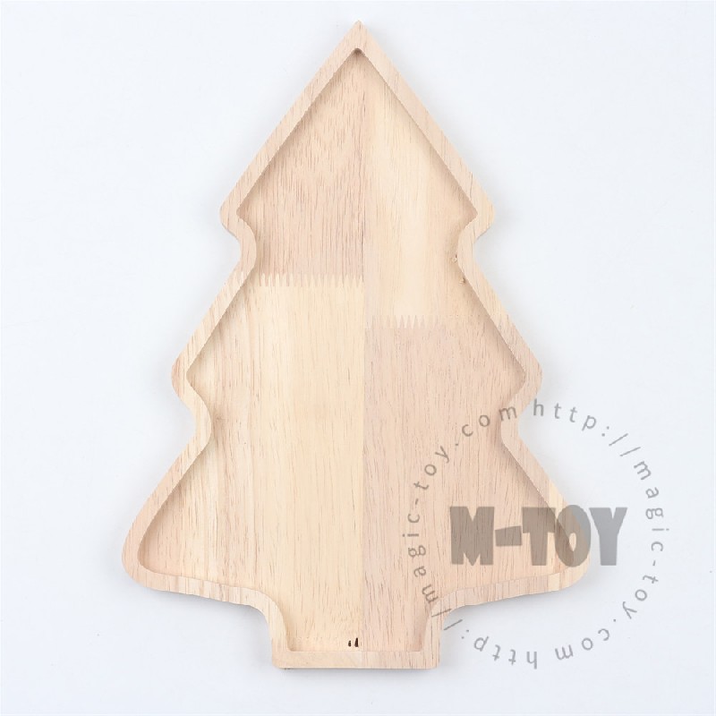 Wood Christmas Tree Shape Base-WB05003