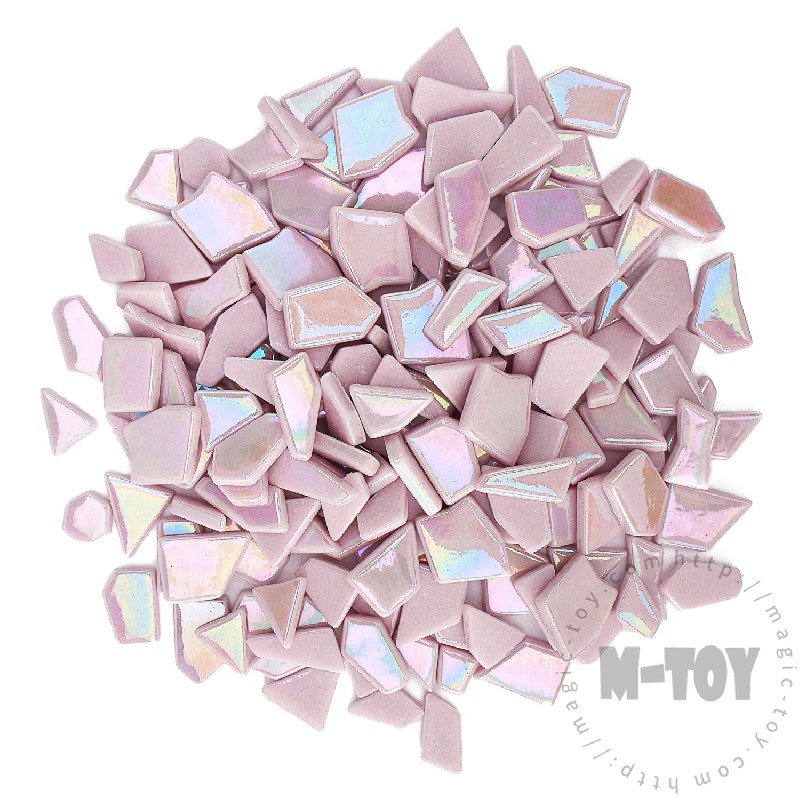 Light Purple Iridescent Irregular Shape Glass Mosaic IR-SSL68