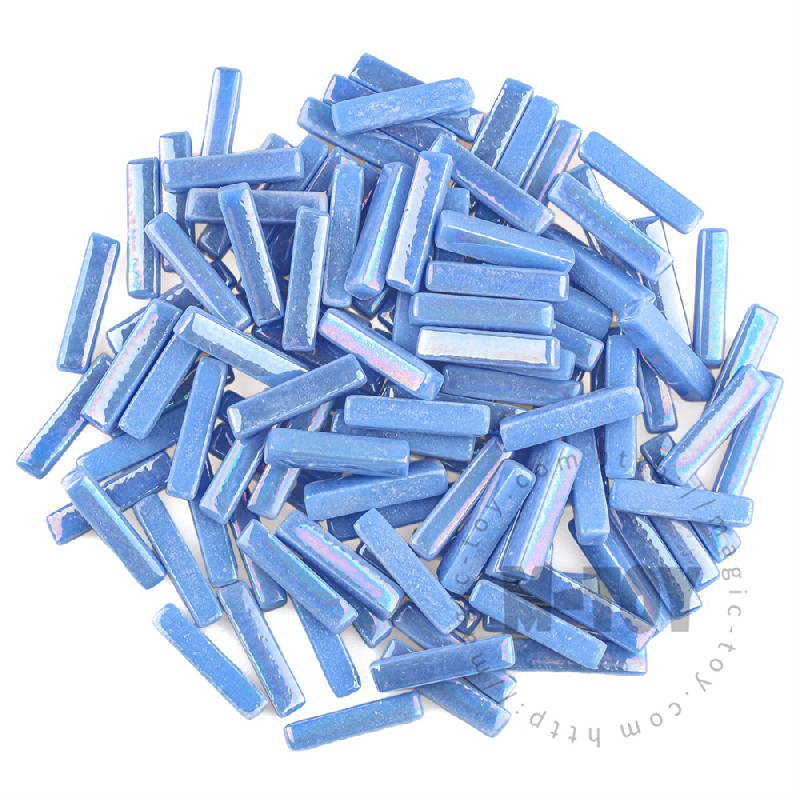 Iridescent Blue Stick Glass Mosaic 525SBI03