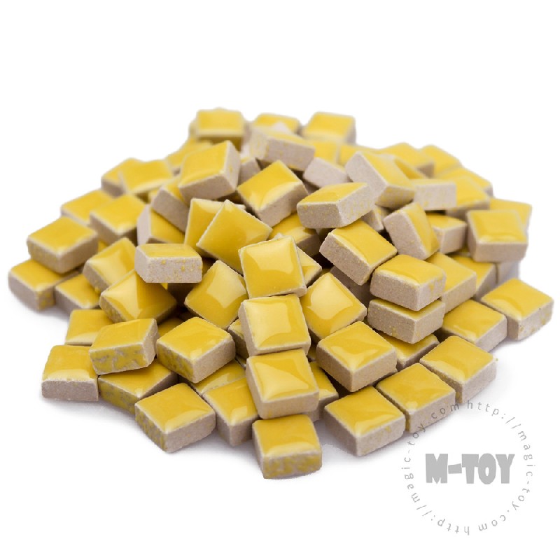 Yellow Square Ceramic Mosaic 9.5H72