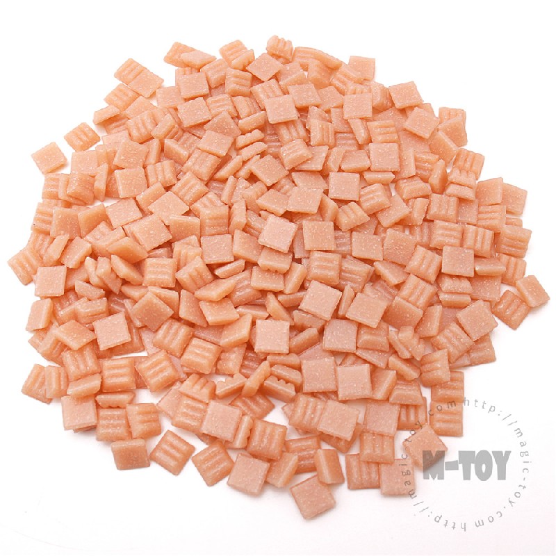 Pink Square Vitreous Hot-melting Glass Mosaic 10ASM402