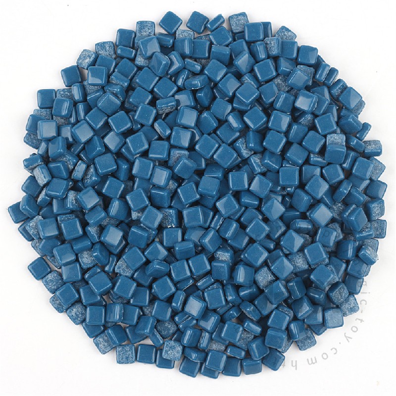 Blue Mini Square Glass Mosaic 8SS06