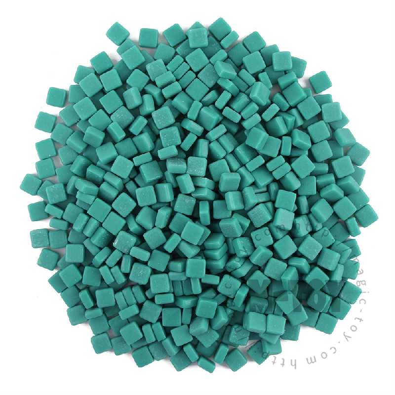 Green Mini Square Glass Mosaic 8SS54