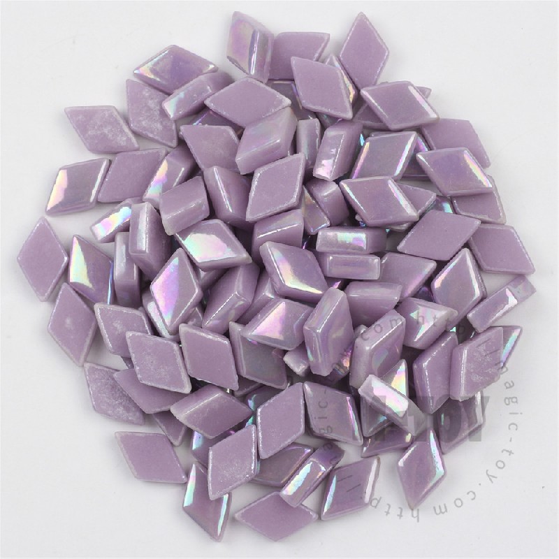 Purple Iridescent Diamond Glass Mosaic SLL62